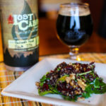 Baby Kale and Toasted Walnut Salad paired with Buzzard's Roost from Lost Cabin in Rapid City, South Dakota